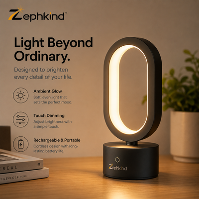 Zephkind™ HaloAura Smart Table Lamp