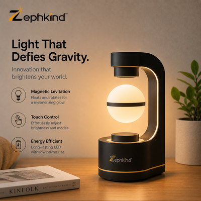 Zephkind™ AeroGlow Levitating Lamp