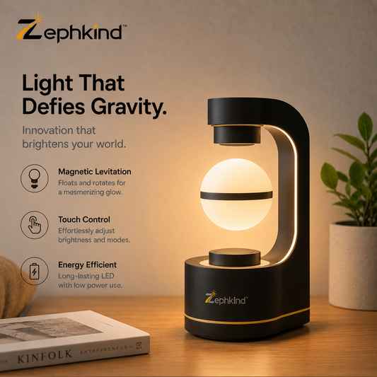 Zephkind™ AeroGlow Levitating Lamp